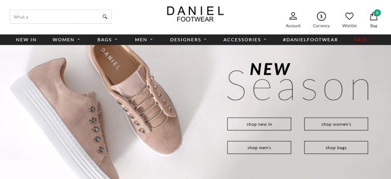 daniel footwear black friday