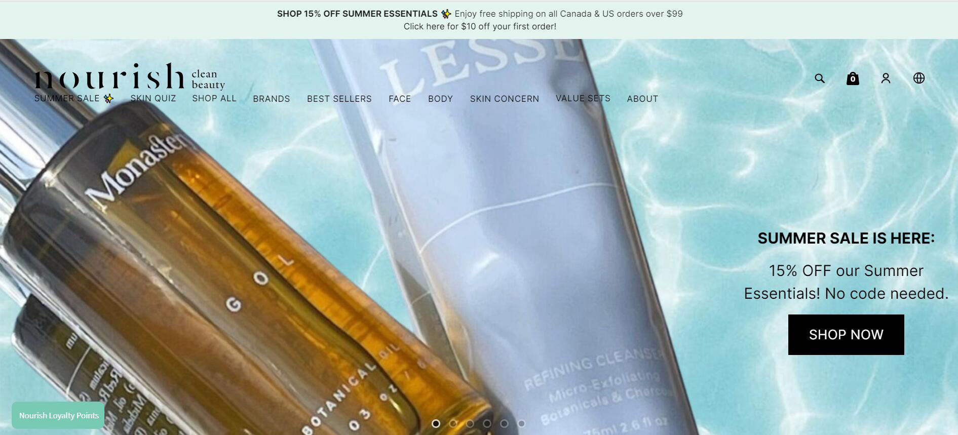 Nourish Clean Beauty Affiliate Program