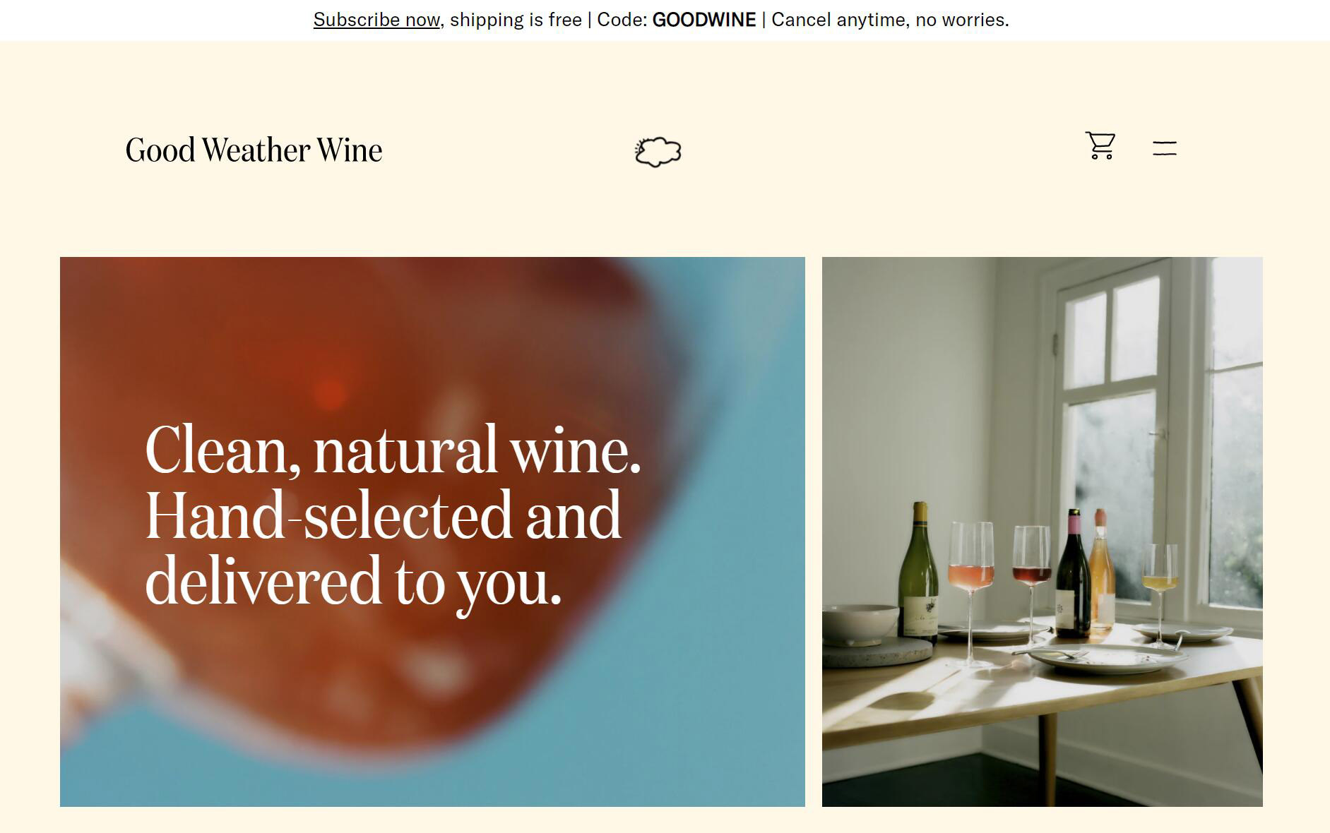 Good Weather Wine Affiliate Program