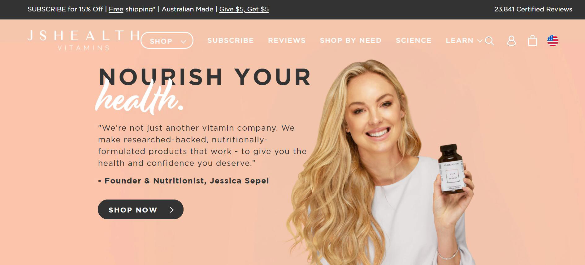 JSHealth Vitamins Affiliate Program