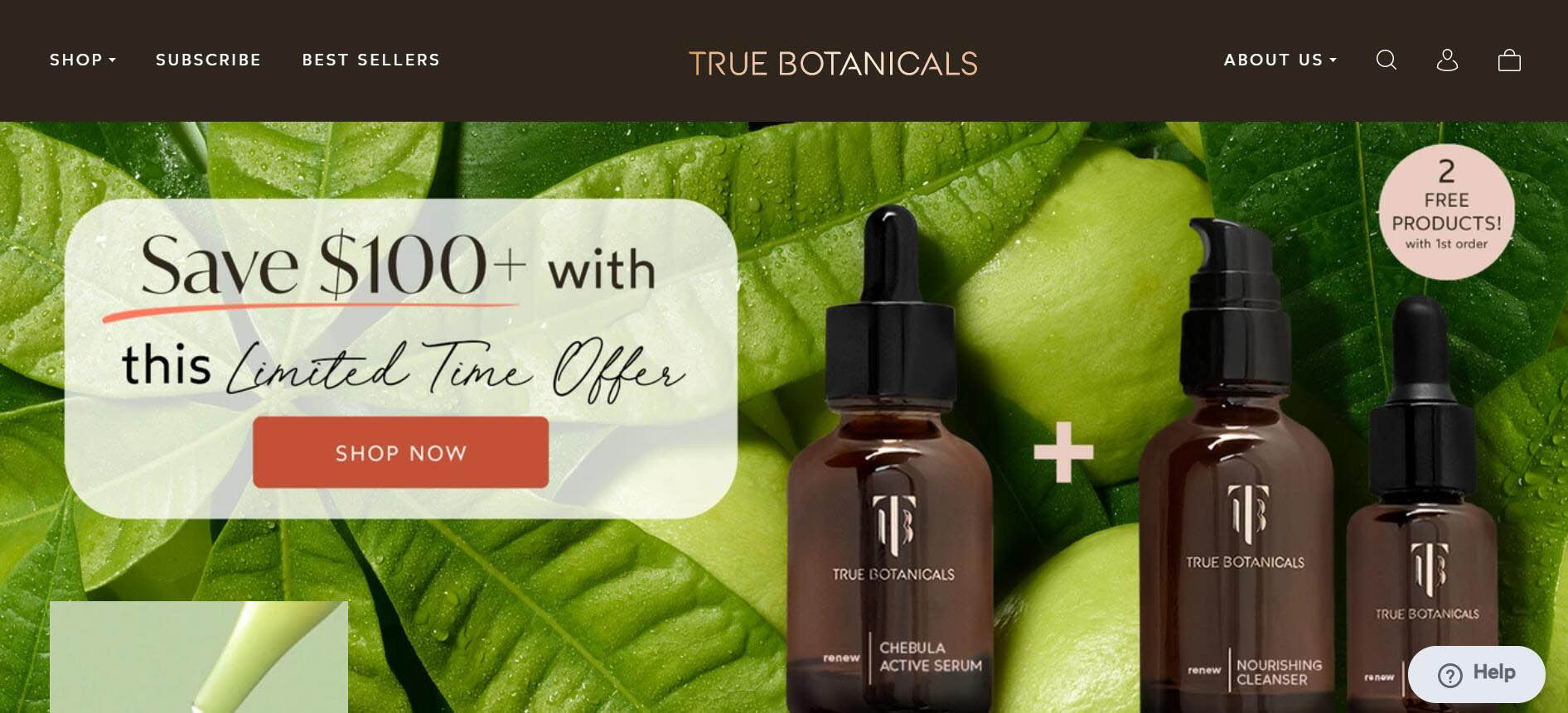 True Botanicals Affiliate Program