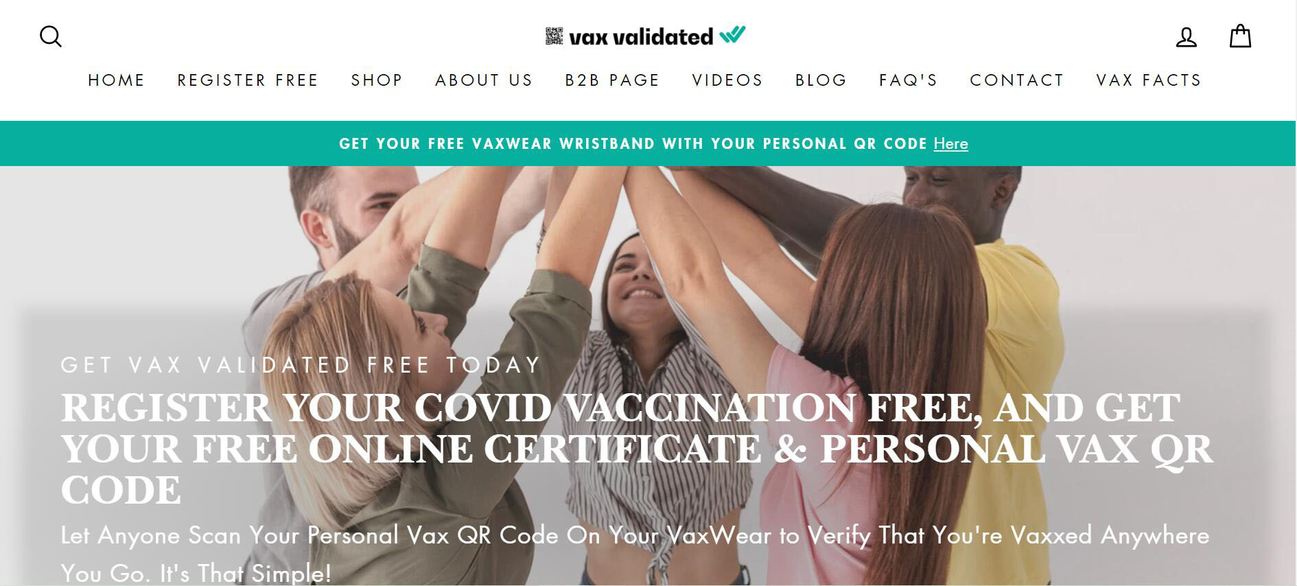 Vax Validated Affiliate Program