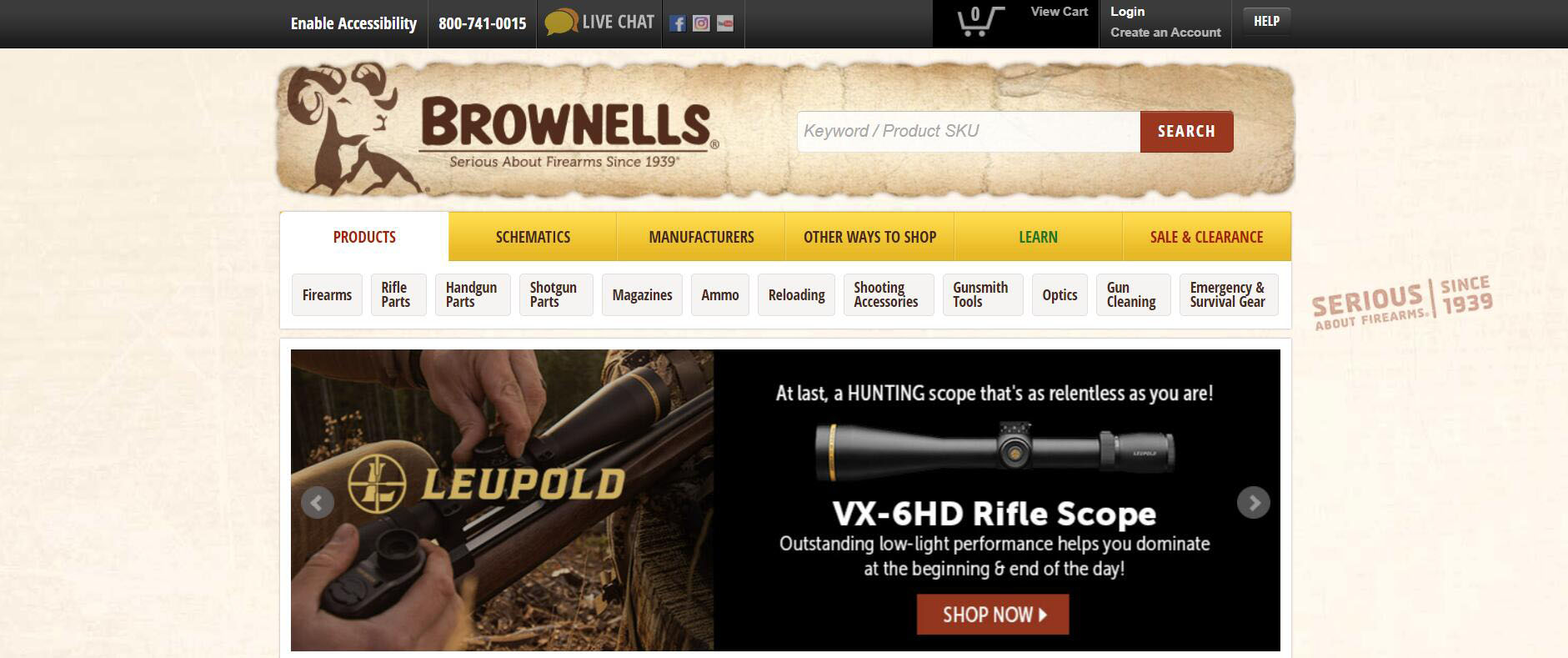 Brownells Affiliate Program