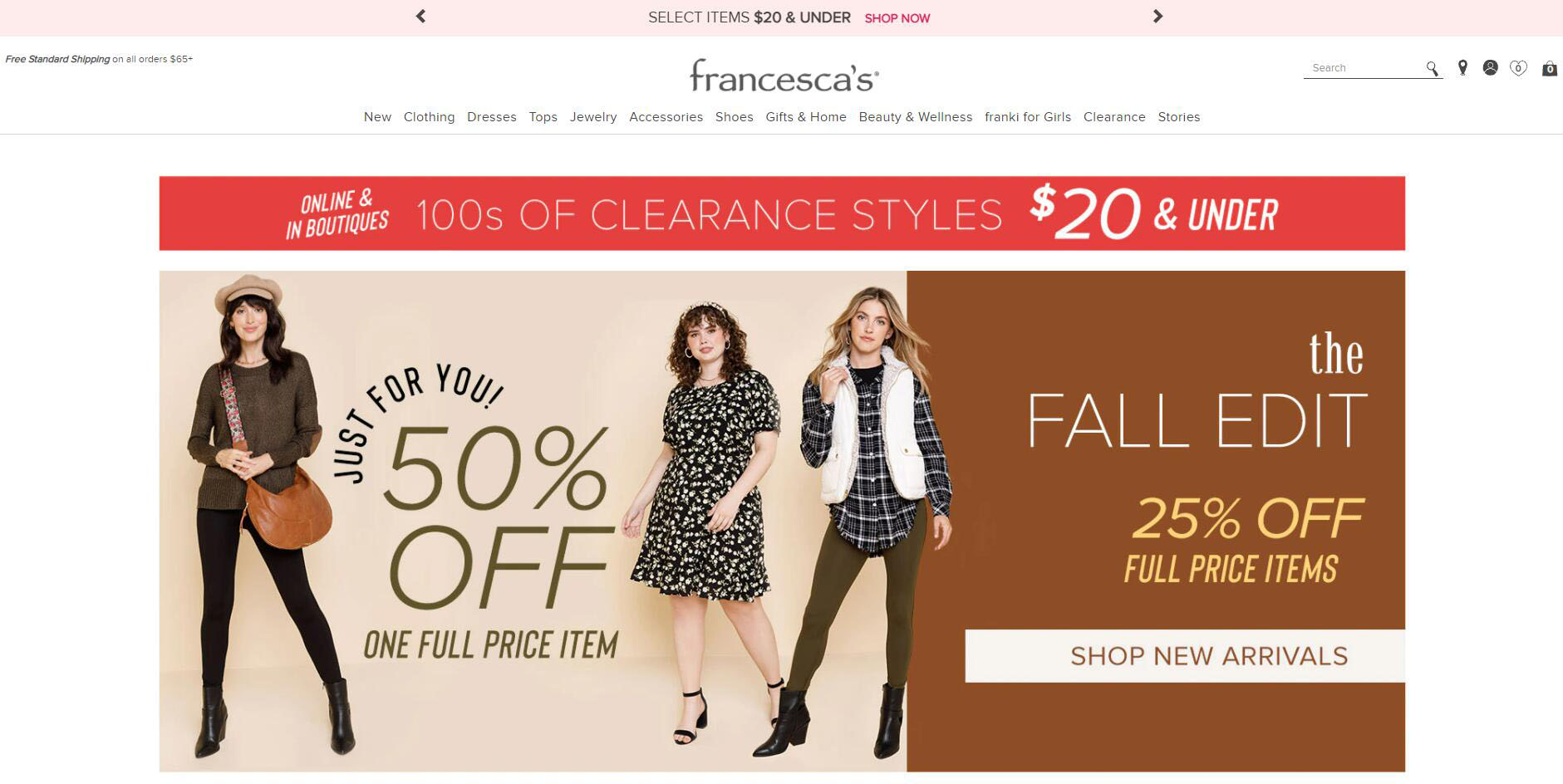 Francesca’s Affiliate Program