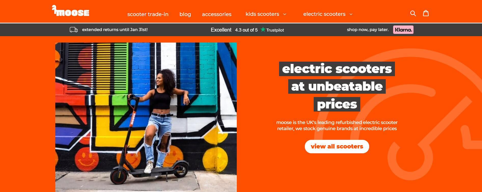 Moose Scooters Affiliate Program