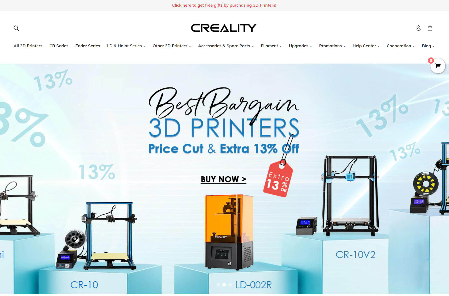 Creality3d.shop Affiliate Program