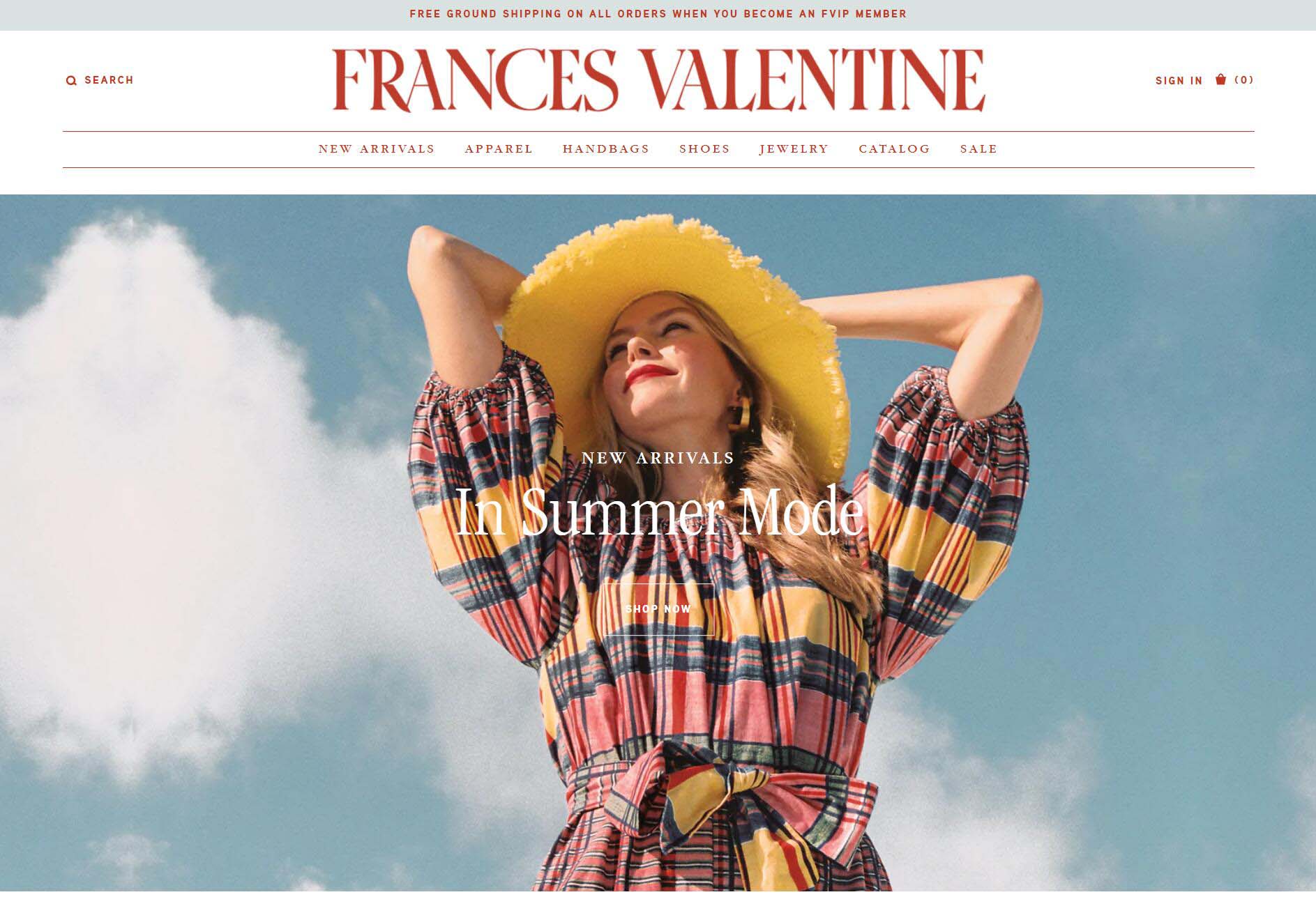 Frances Valentine Affiliate Program