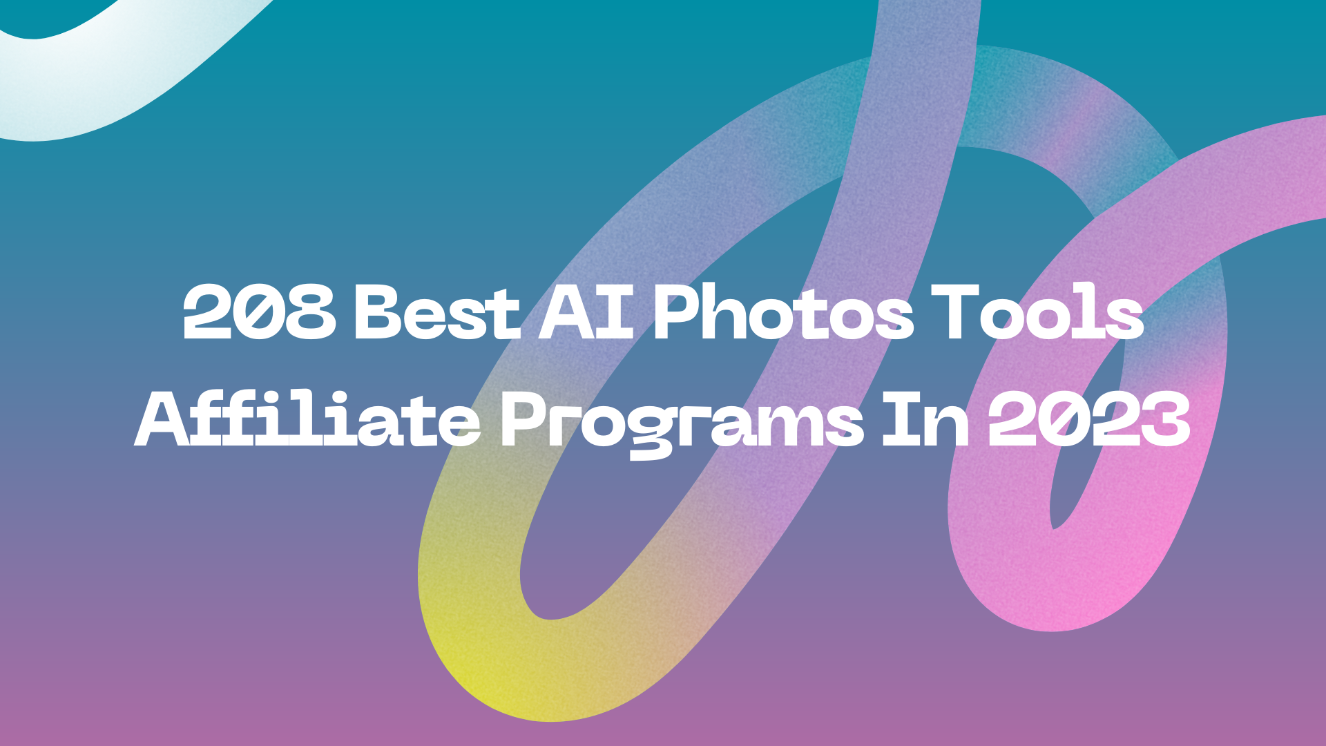 208 Best AI Photos Tools Affiliate Programs