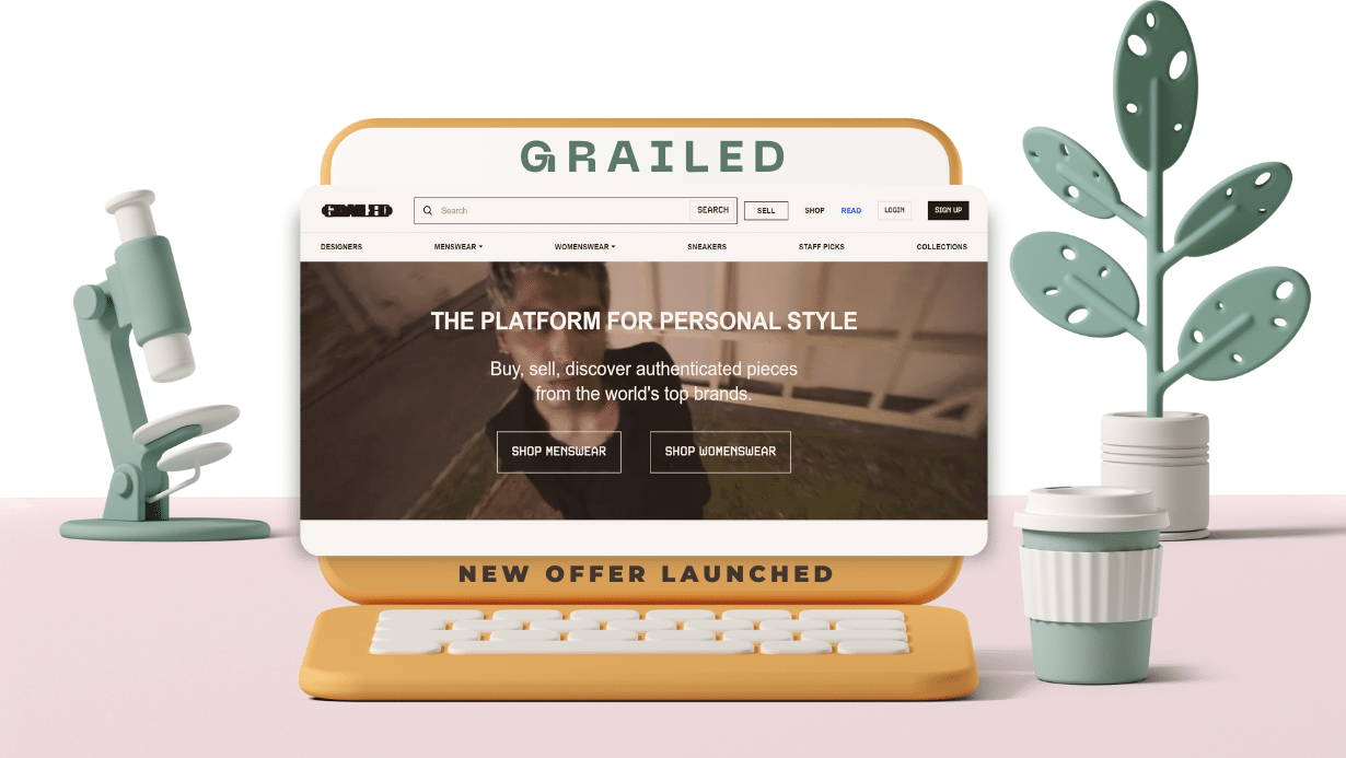 New offer launched: Grailed Affiliate Program