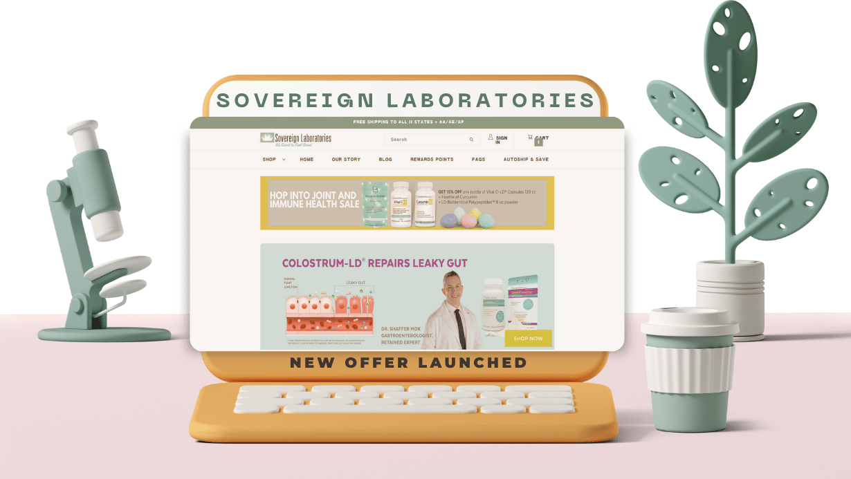 New offer launched: Sovereign Laboratories Affiliate Program